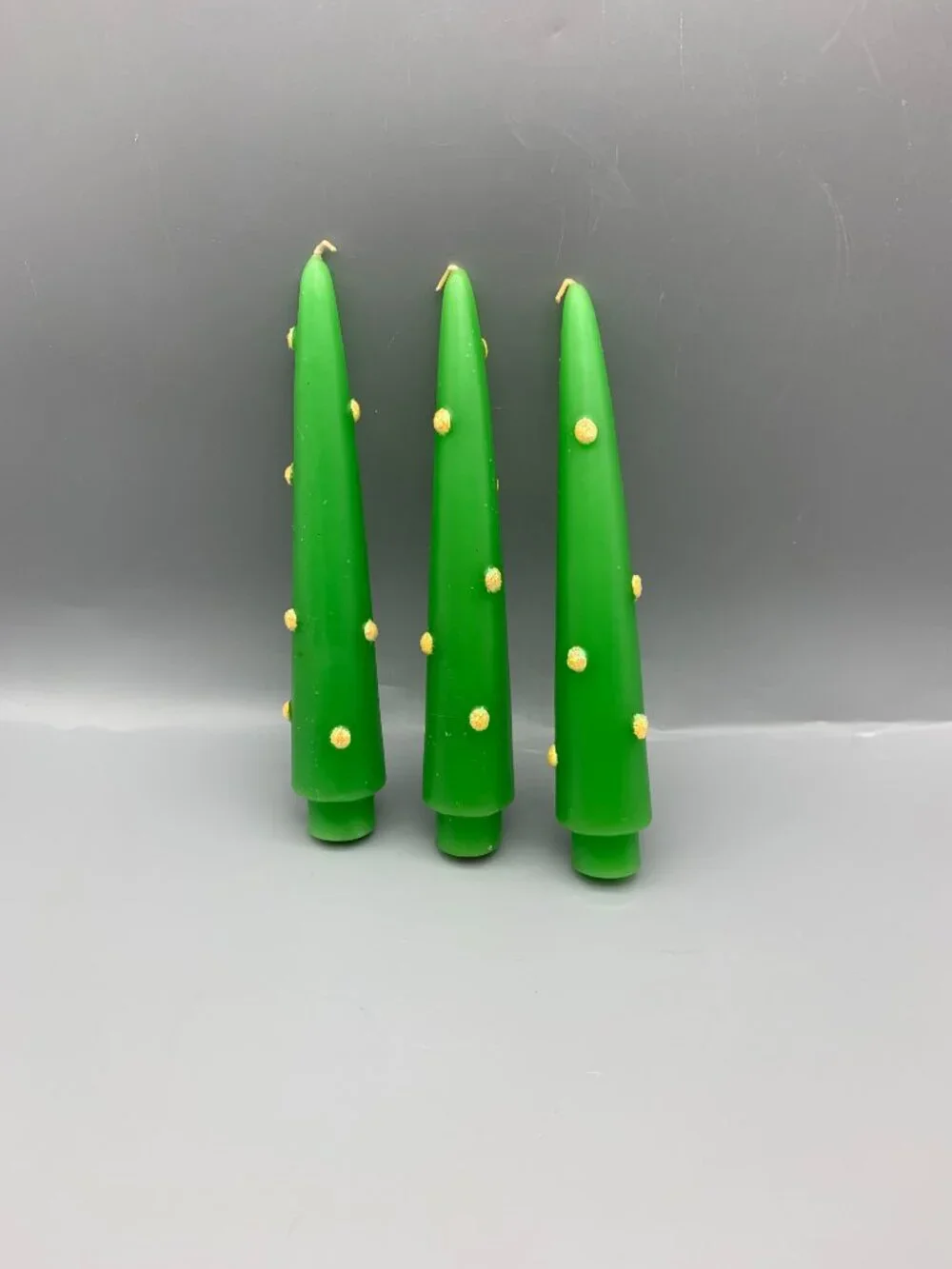 Department 56 Patience Brewster Christmas Krinkles Tree Candles (set of 3) in Pk